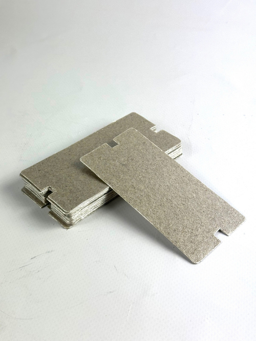 Слюда для микроволновой печи вырезанная 115х55 мм