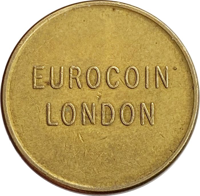 Жетон аппарата в казино «Eurocoin Burst Pattern»