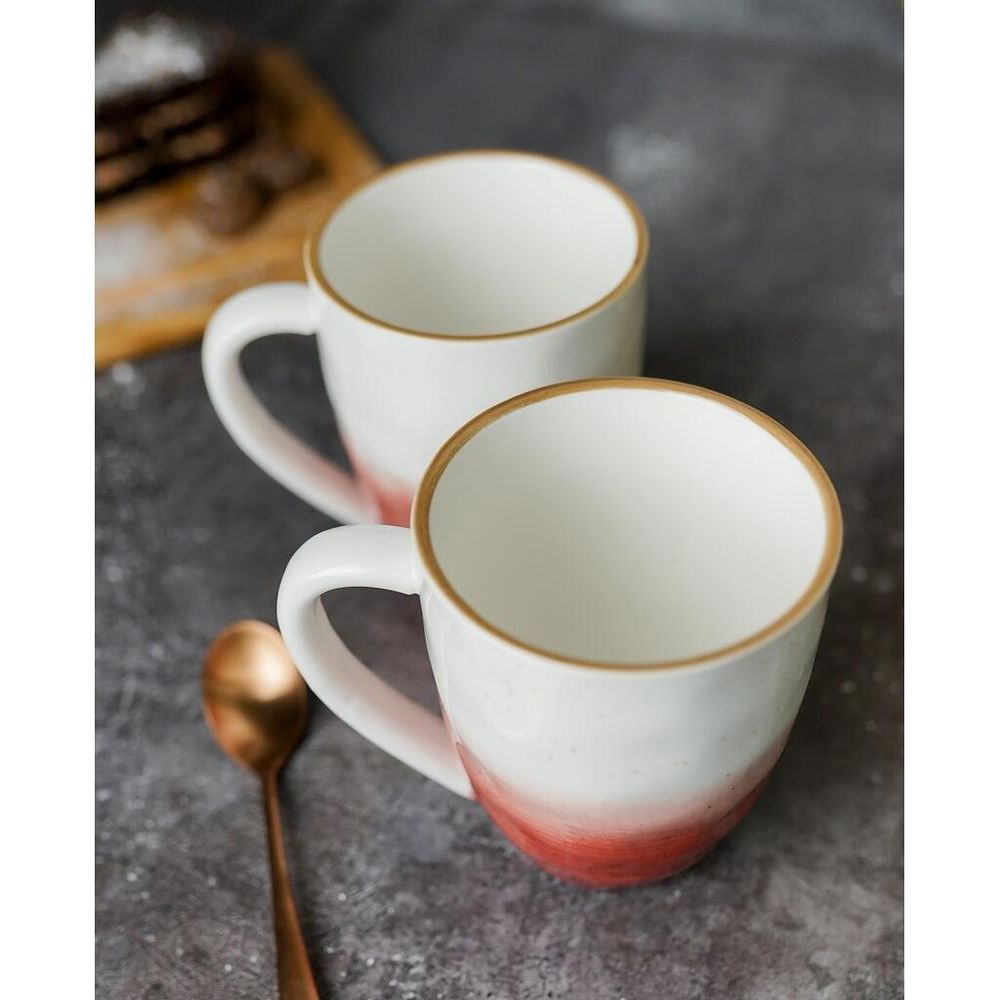 Кружка 450 мл красная d 9 см h11 см фарфор "The   Eco" P.L. Proff Cuisine [4]