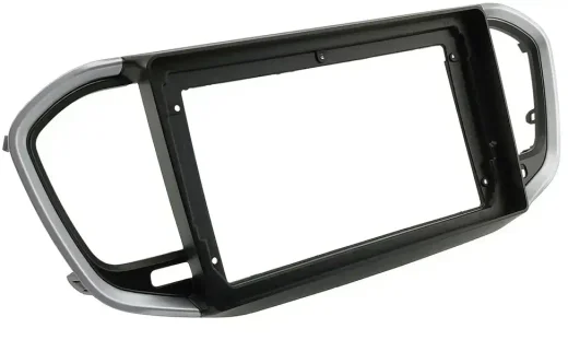 Магнитола для Lada Vesta NG 2023+ (ШГУ, рамка серебристо-черная 9) - Teyes LUX ONE 360 монитор 12.3" 2K QLED на Android 10, 6Гб+128Гб, CarPlay, 4G SIM-слот, 4 камеры в комплекте