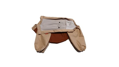 Комбинезон - Ветровка (без подкладки) 23 мальчик (обхват груди 42 - 49) коричневый-бежевый