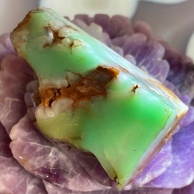 44255 Хризопраз Срез 60мм