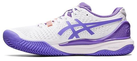 Женские Кроссовки теннисные Asics Gel-Resolution 9 Clay - белый