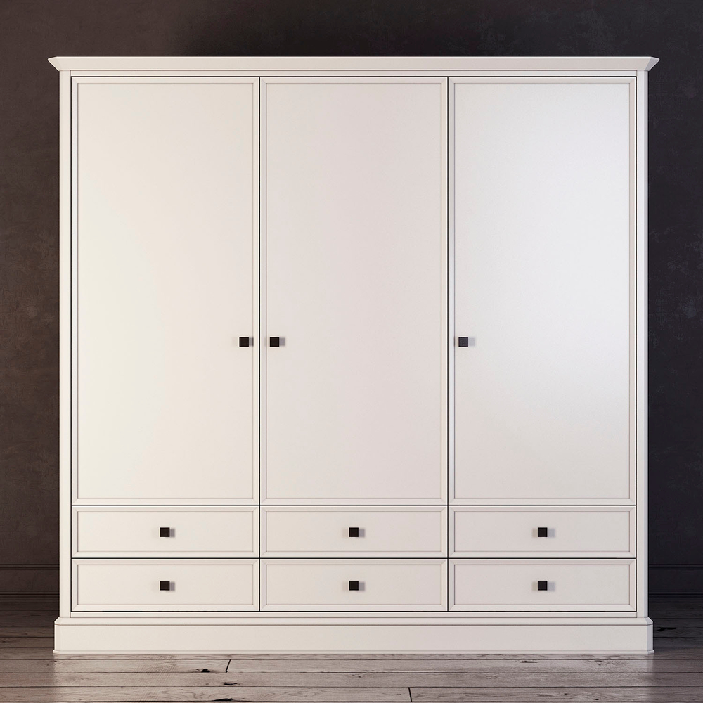 Шкаф трехстворчатый с ящиками Ellington