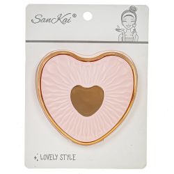 GAEM Зеркало карманное с увеличением, L9 W8,5 H1,5 см