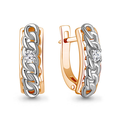 943021к Серьги из Золота с бриллиантами