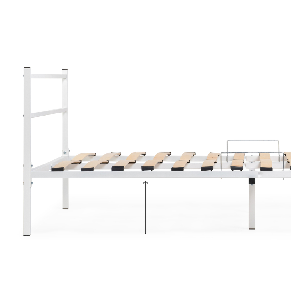 Кровать Woodville Фади 140х200 белая