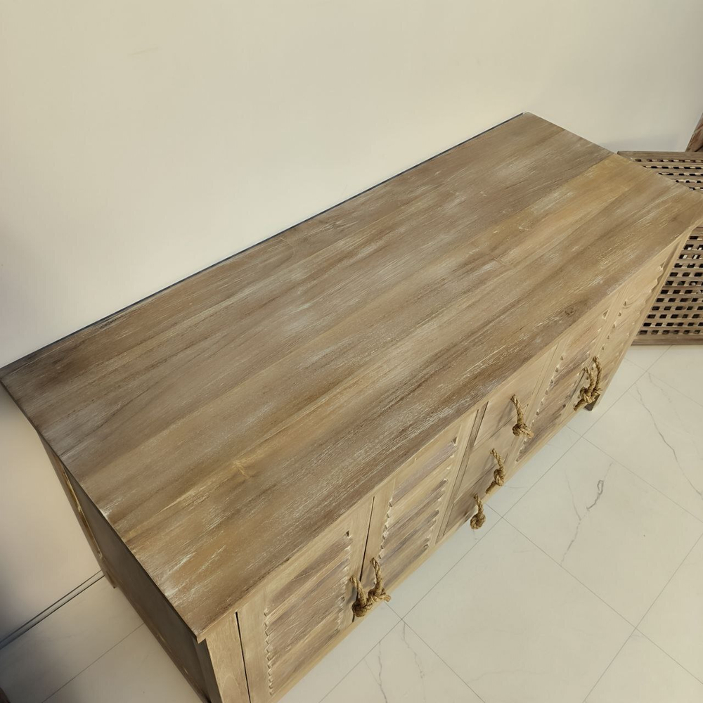 Тумба из массива тика 50030 Беркан (145*55*75)