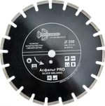 Диск алмазный отрезной 350*25,4*10 Асфальт PRO SPA159