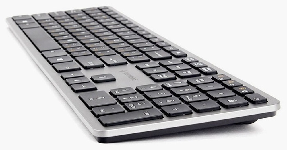 КЛАВИАТУРА GEMBIRD KBW-3, WIRELESS, 2AAA, GRAY