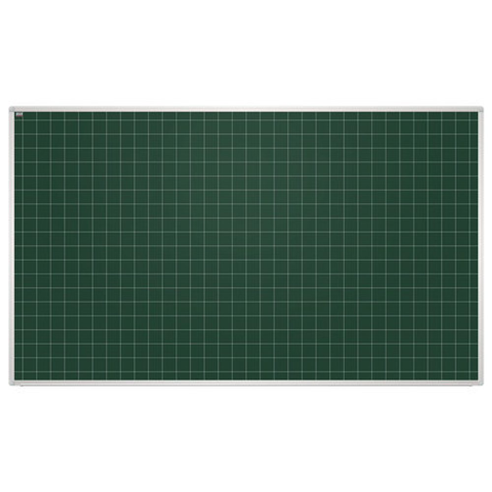Доска для мела магнитная 85x100 см, зеленая, В КЛЕТКУ, алюминиевая рамка, 2х3 EDUCATION, (Польша), TKU8510K