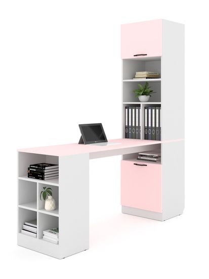 белый / розовый кварц