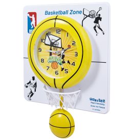 CL-45/1 Часы «Баскетбольный мяч» желтый