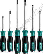 KRAFTOOL IMPACT 6 шт Набор ударных отверток (25025)