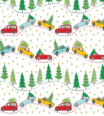 Бумага для оформления подарков Nyår, 70х300 см