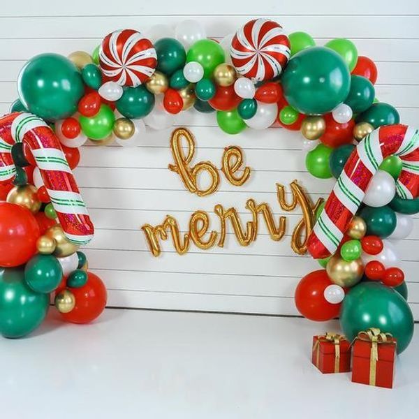 Новогодняя Арка из шаров