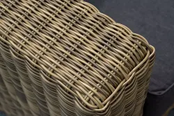 "Боно" лаунж-зона из искусственного ротанга, цвет соломенный