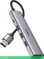 USB-хаб Ugreen CM473-20805 Space Gray (20805)