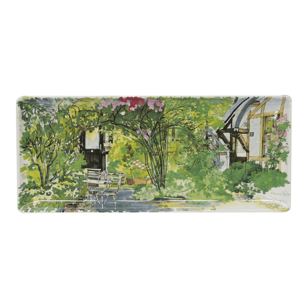 Блюдо прямоугольное Paris A Giverny (36 x 15.5 см)