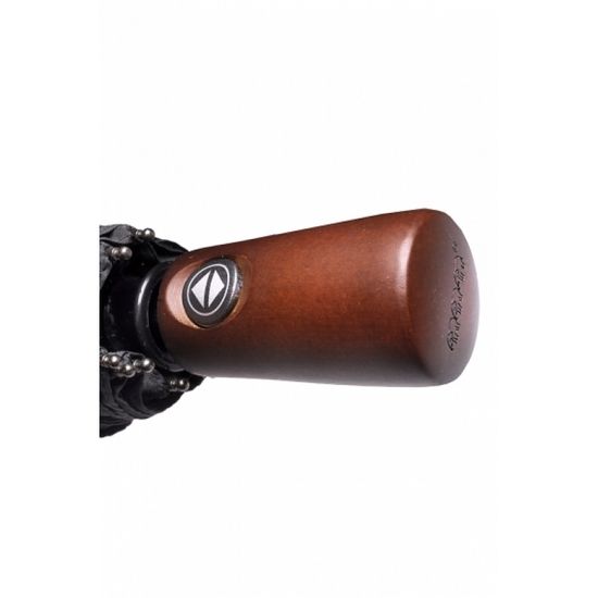 Мужской зонт Три Слона Черный - Однотонный Полный автомат 709