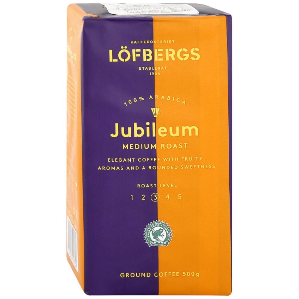 Кофе молотый Lofbergs Jubileum 500 гр
