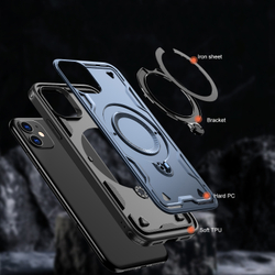 Чехол Magneto Case с кольцом для iPhone 11