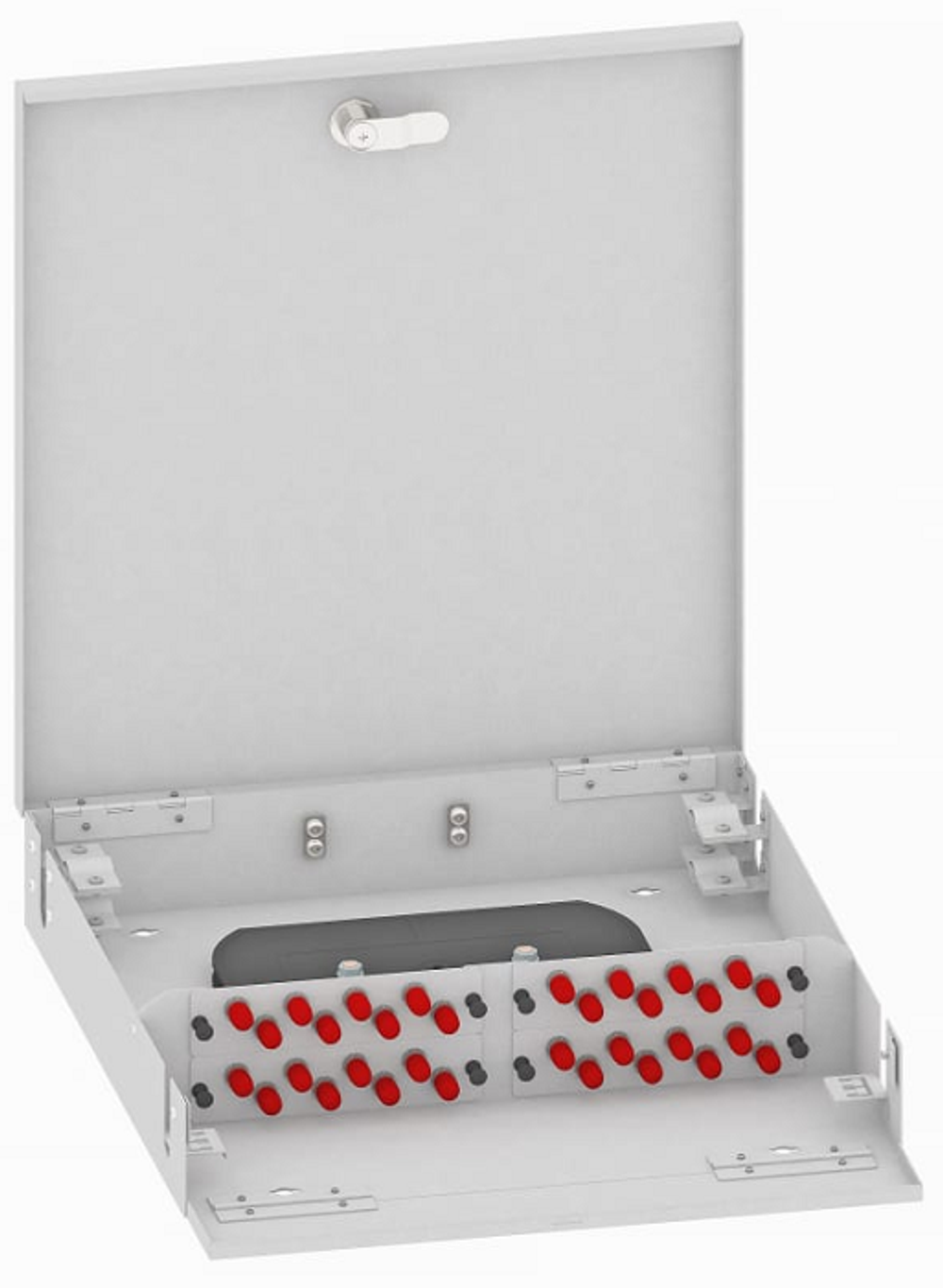 Кросс оптический настенный  TopLAN КРН-Top-32ST/U-OS2-GY