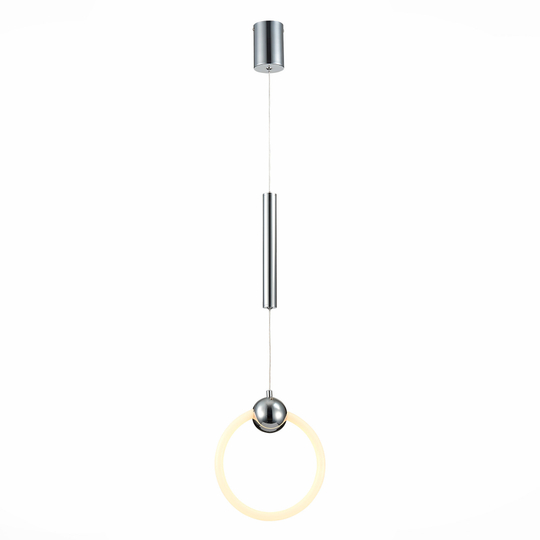 SL1578.103.01 Подвес ST-Luce Хром/Белый,Хром LED 1*15W 3000K