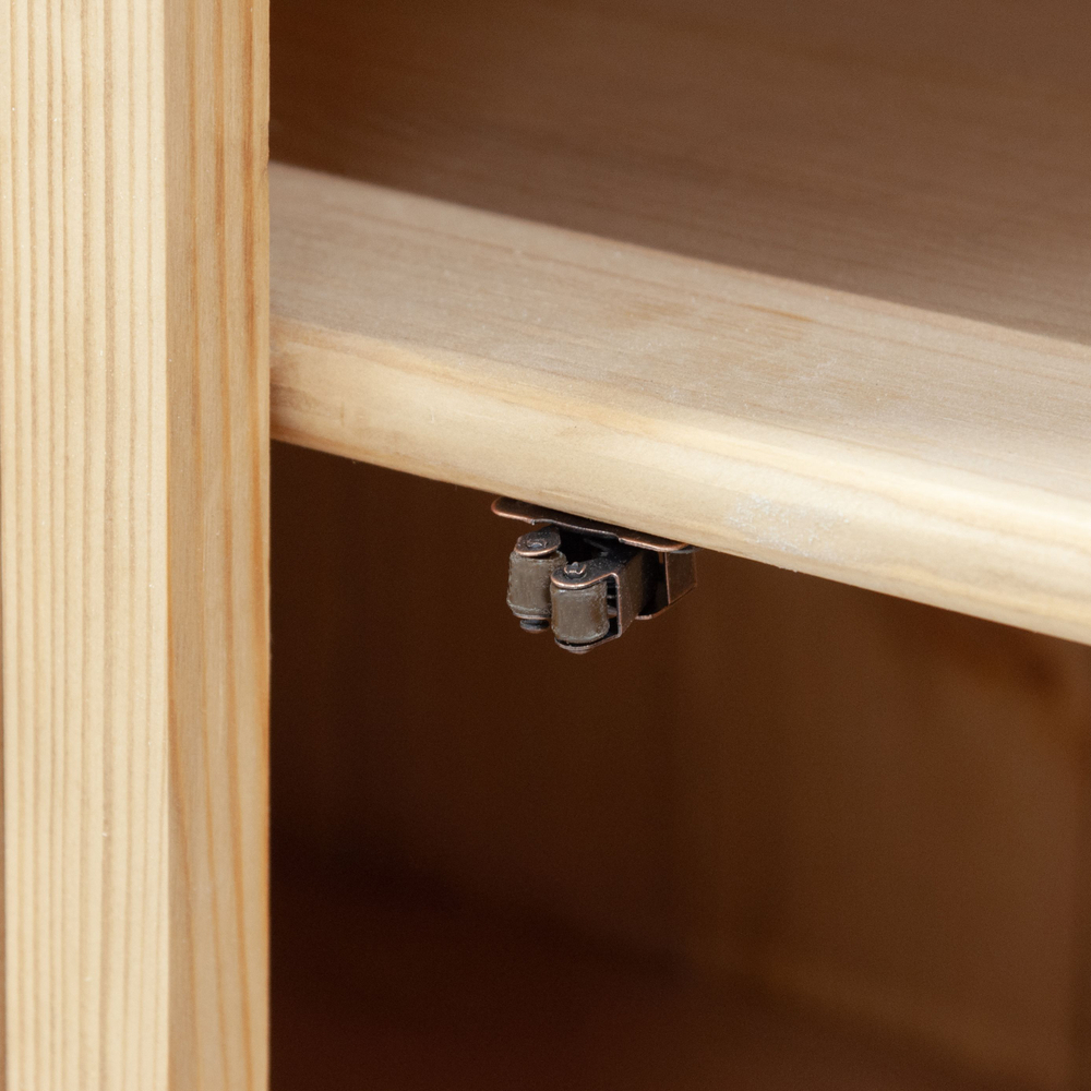 Тумба кухонная Прованс 2 двери 3 ящика из массива сосны (нижняя часть буфета)