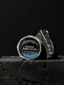 Шампунь твёрдый мужской Greena Avocadova с глиной и углем (пробник), 10 г
