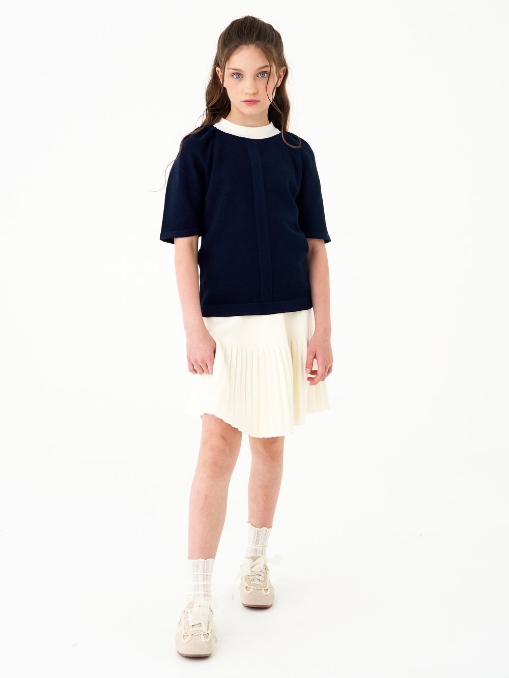 Джемпер для девочки AT1318 синий