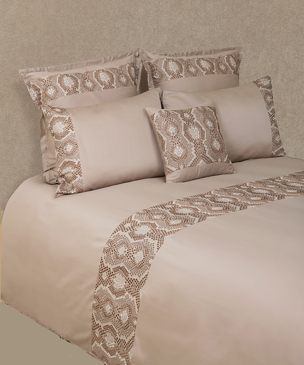 Пододеяльник 220x200 Luxberry Snake умбра Португалия