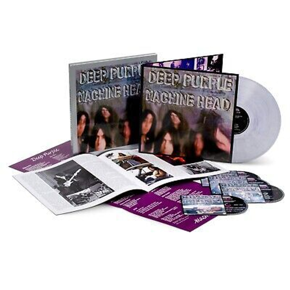 Deep Purple - Machine Head - LP+3CD+BR Box