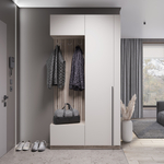 Прихожая Урбан пр-01 дуб смоки / кашемир