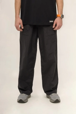 Брюки КУЛЬТУРА "NYLON CHINO", черный