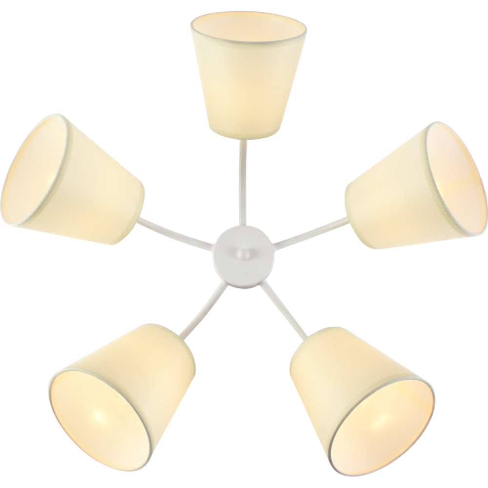 Люстра Rivoli   9162-305 5 х Е27 60 Вт модерн