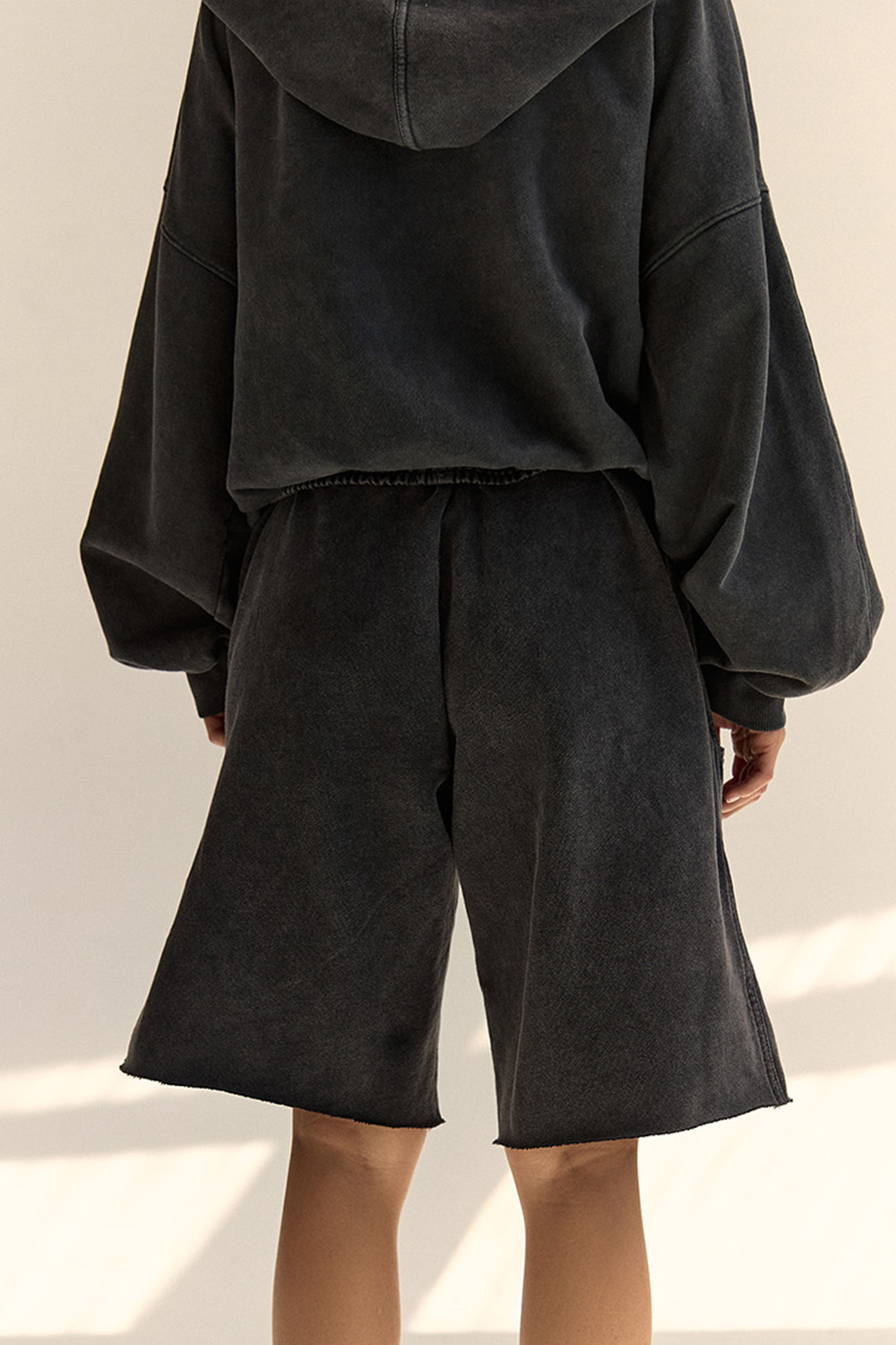 Шорты WASHED OUT Тёмно-серый