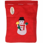 Мешок для подарков «Новогодняя суета» 30*40 см, в ассортименте