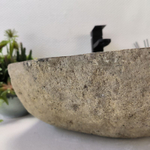 Раковина из речного камня RS-63454 (49*43*15) 0122