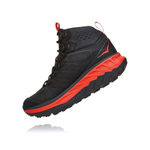 Ботинки мужские HOKA M STINSON MID GORE-TEX Anthracite / Mandarin Red