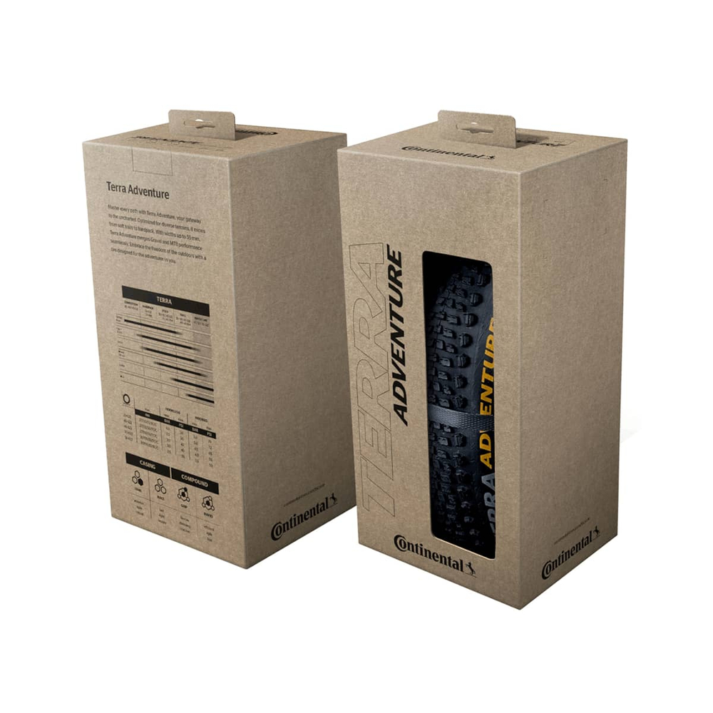 Покрышка CONTINENTAL TERRA ADVENTURE TRAIL GRI Коричневая