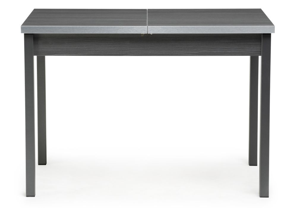 Стол Аделиция 110(140)х68х77 файн-лайн / графит