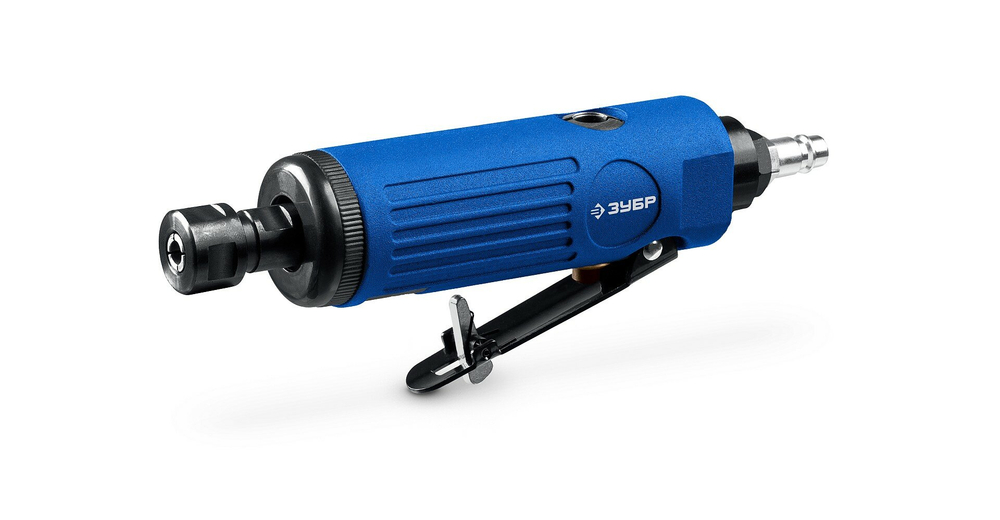 ЗУБР прямая цанговая пневмошлифмашина, ПРОФЕССИОНАЛ  (64333)