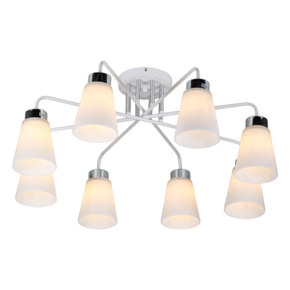 Люстра Rivoli Miley 9192-308 8хЕ27 60 Вт модерн | Rivoli