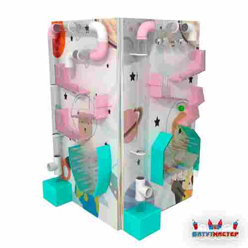 Интерактивная стена для школы «Тайна далёких планет», 8×1,8×0,3 м