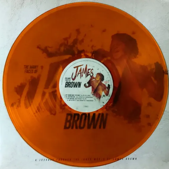 Various Artists - The Many Faces Of James Brown - Crystal Ambre LP