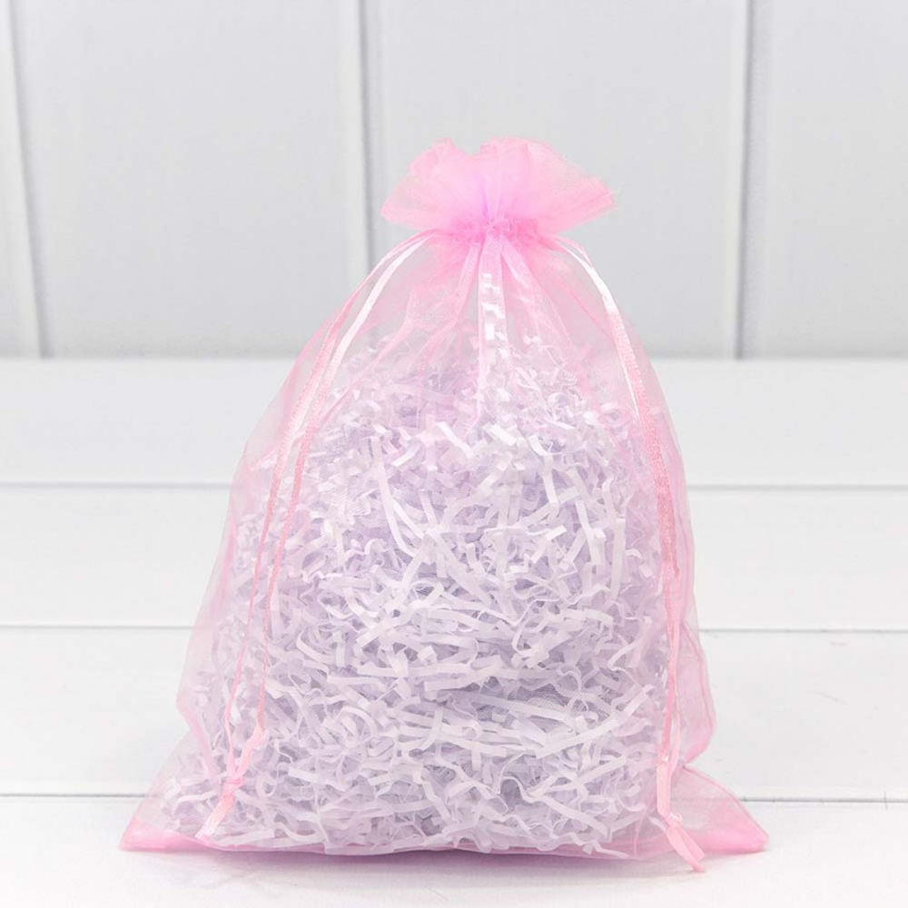 Мешочек 17х23см Органза (Розовый)