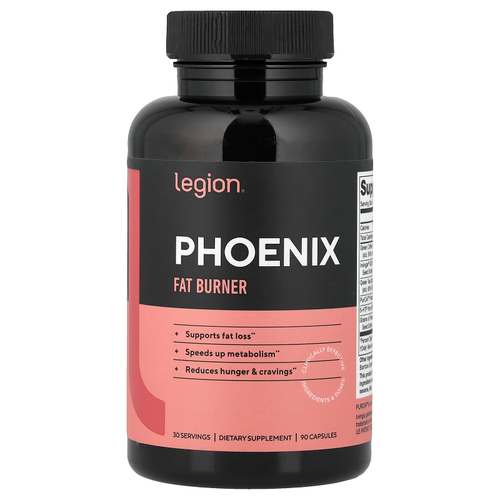 Legion Athletics, Phoenix, средство для сжигания жира, 90 капсул