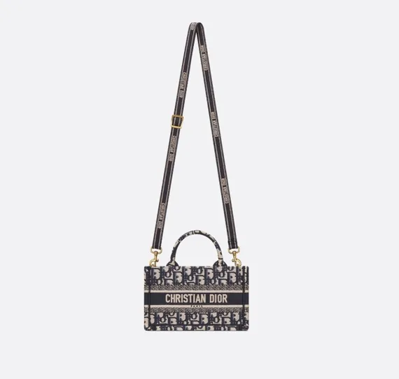 Сумка Dior Book Tote, темно-синий