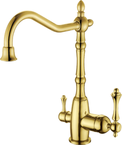 77022-E Смеситель однорыч  для кухни (ЗОЛОТ) GANZER  (10/1шт)